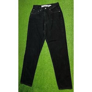 Vintage Gap Jeans Womens 8 Black No. 3 Classic Fit  90s Y2K Grunge USA paper Tag